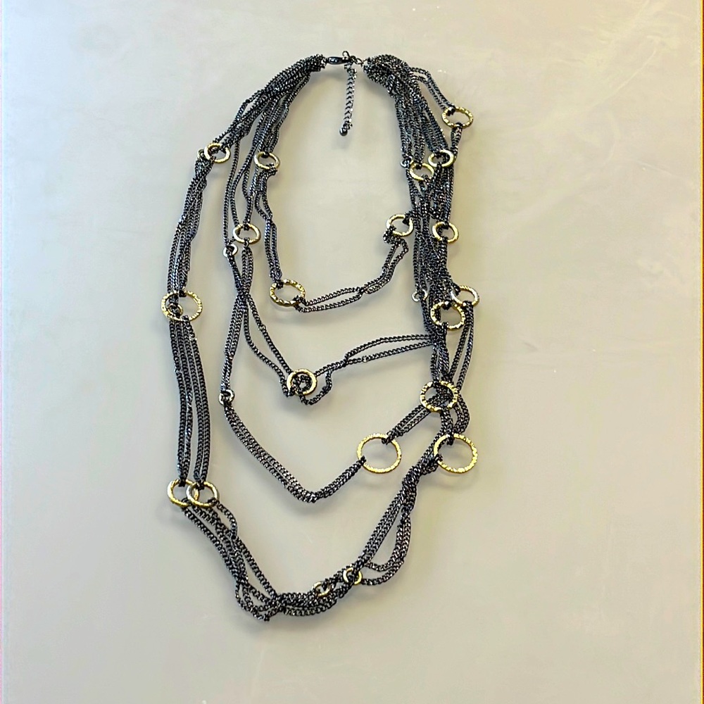 Banana Republic multiple strand necklace.